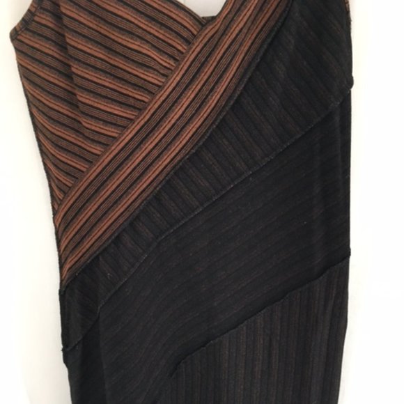 KNIT STRIPE DRESS - Picture 6 of 7
